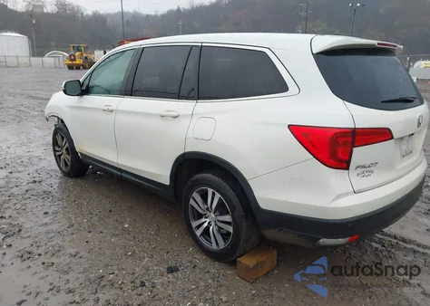 2017 Honda Pilot Ex-L z USA, uszkodzony, nr VIN 5FNYF6H64HB086259